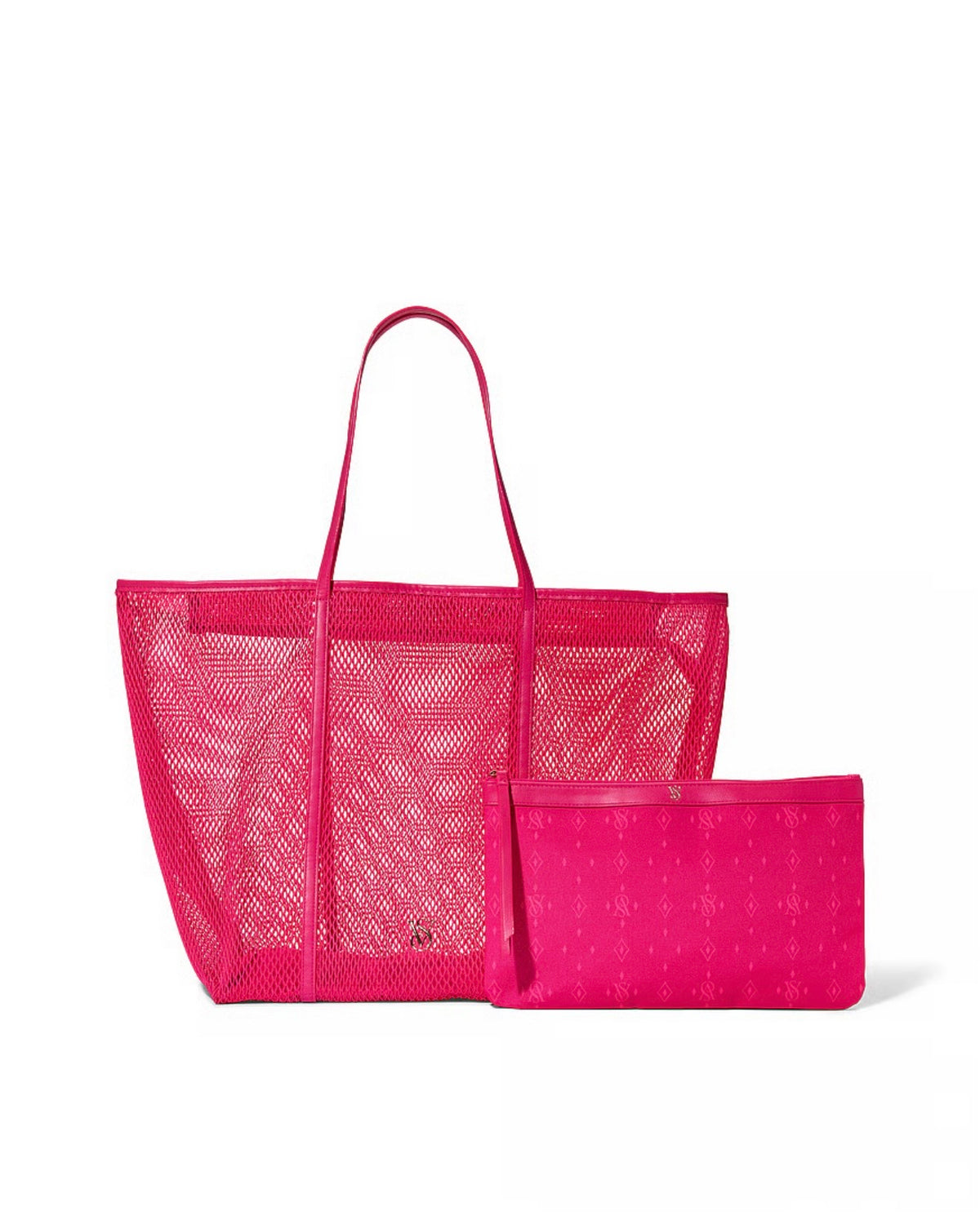 Mesh Tote and Pouch Set