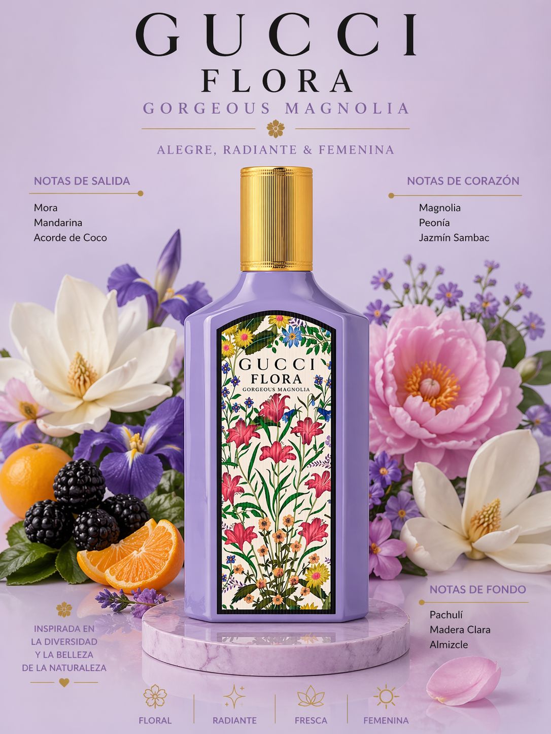 Gucci Flora Gorgeous Magnolia Eau de Parfum