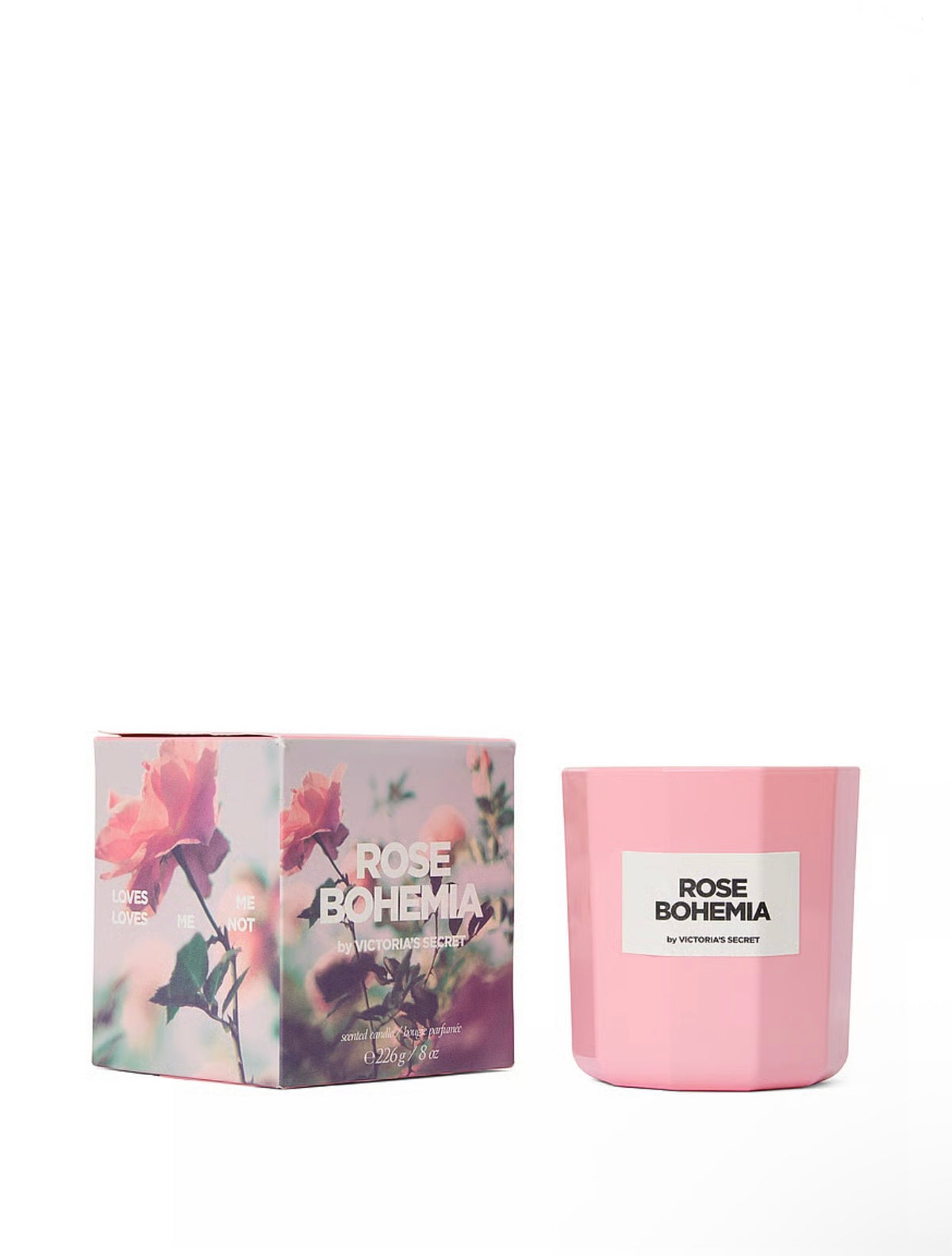 Vela de una sola mecha Rose Bohemia