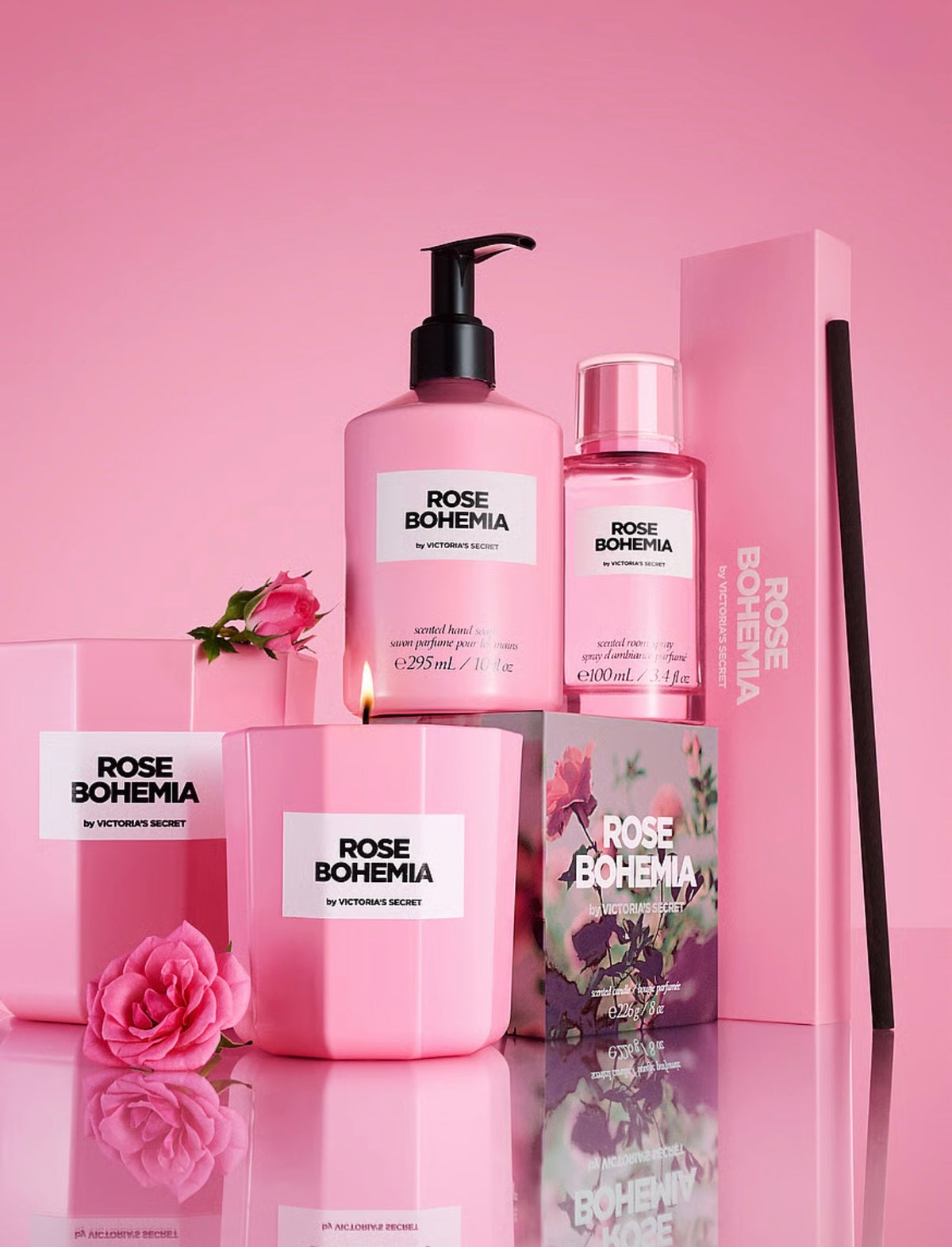 Spray ambiental aromático Rose Bohemia