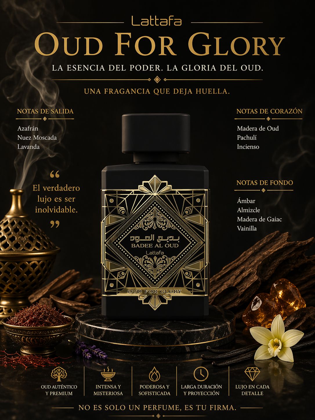 Lattafa Oud For Glory Eau De Parfum