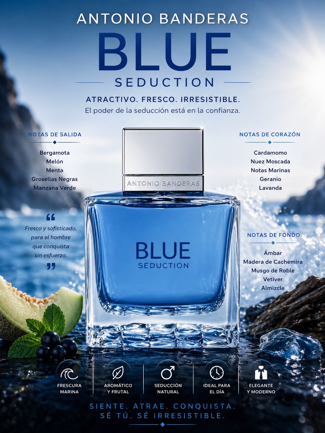 Antonio Banderas Blue Seduction Eau De Toilette