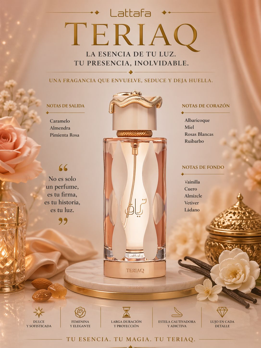 Lattafa Teriaq Eau de Parfum
