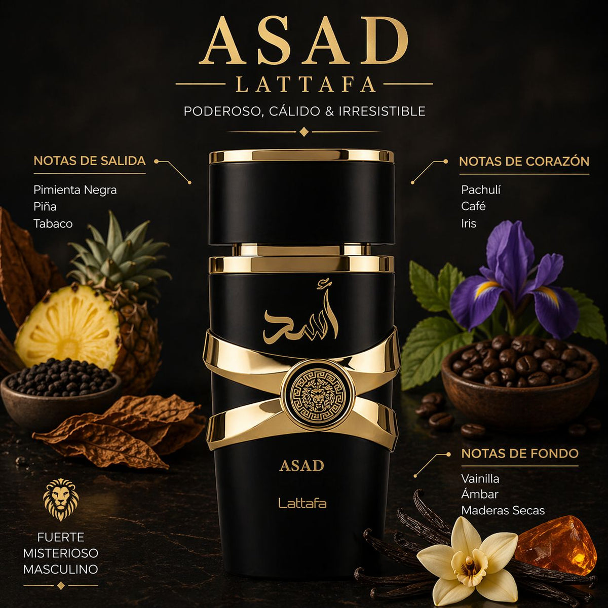 Lattafa Asad Eau De Parfum