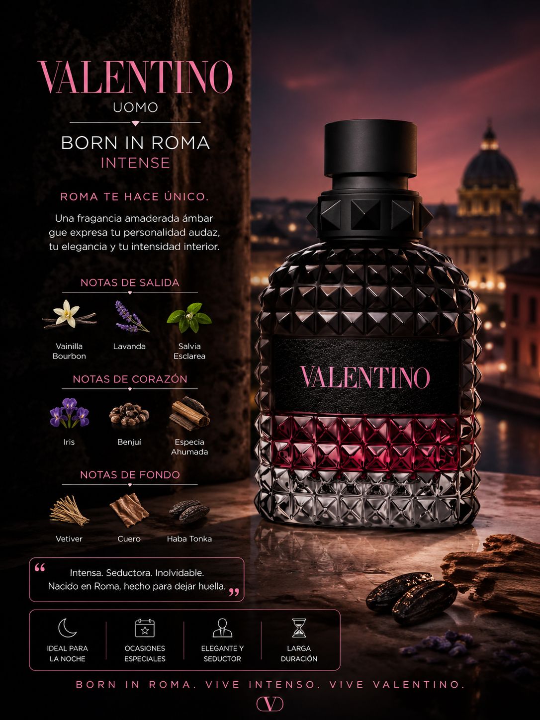 Valentino Uomo Born in Roma Intense Eau de Parfum