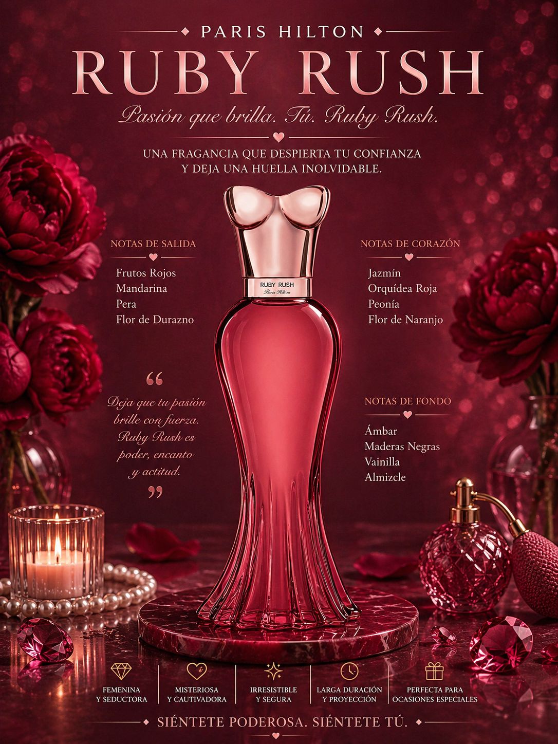 Paris Hilton Ruby Rush Eau de Parfum