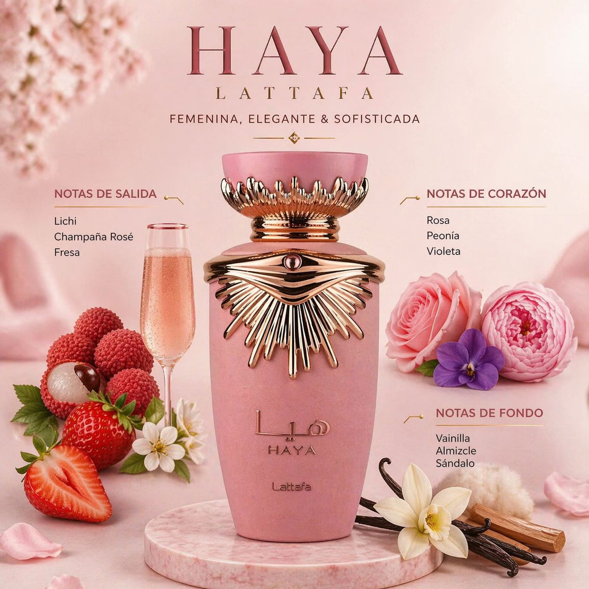Lattafa Haya  Eau De Parfum