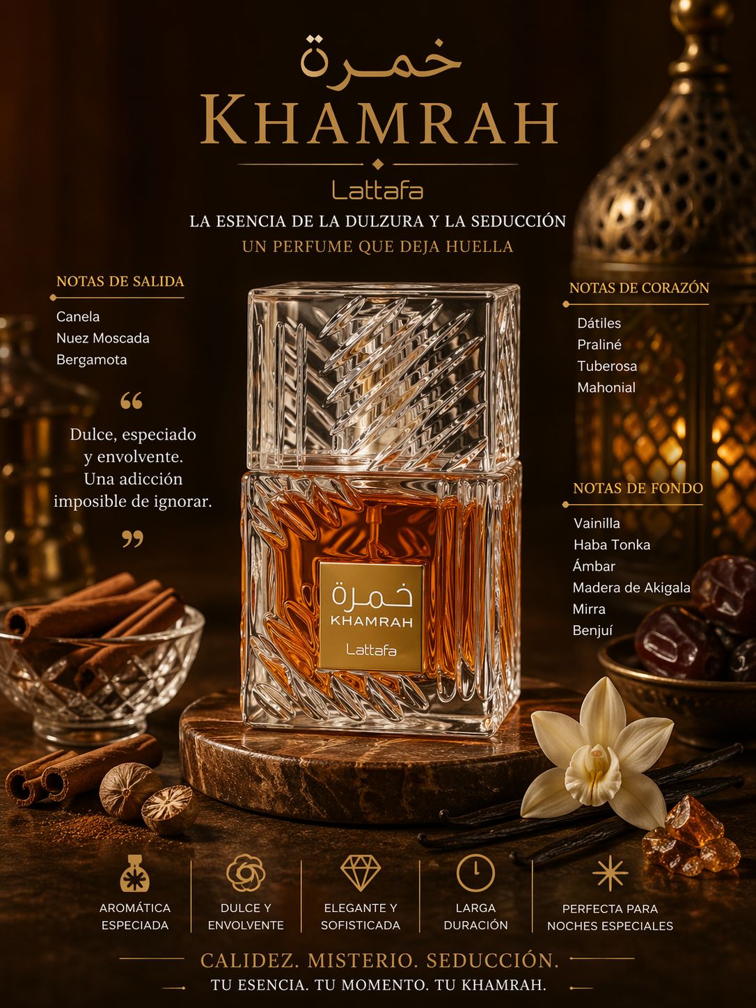 Khamrah Lattafa Eau de Parfum