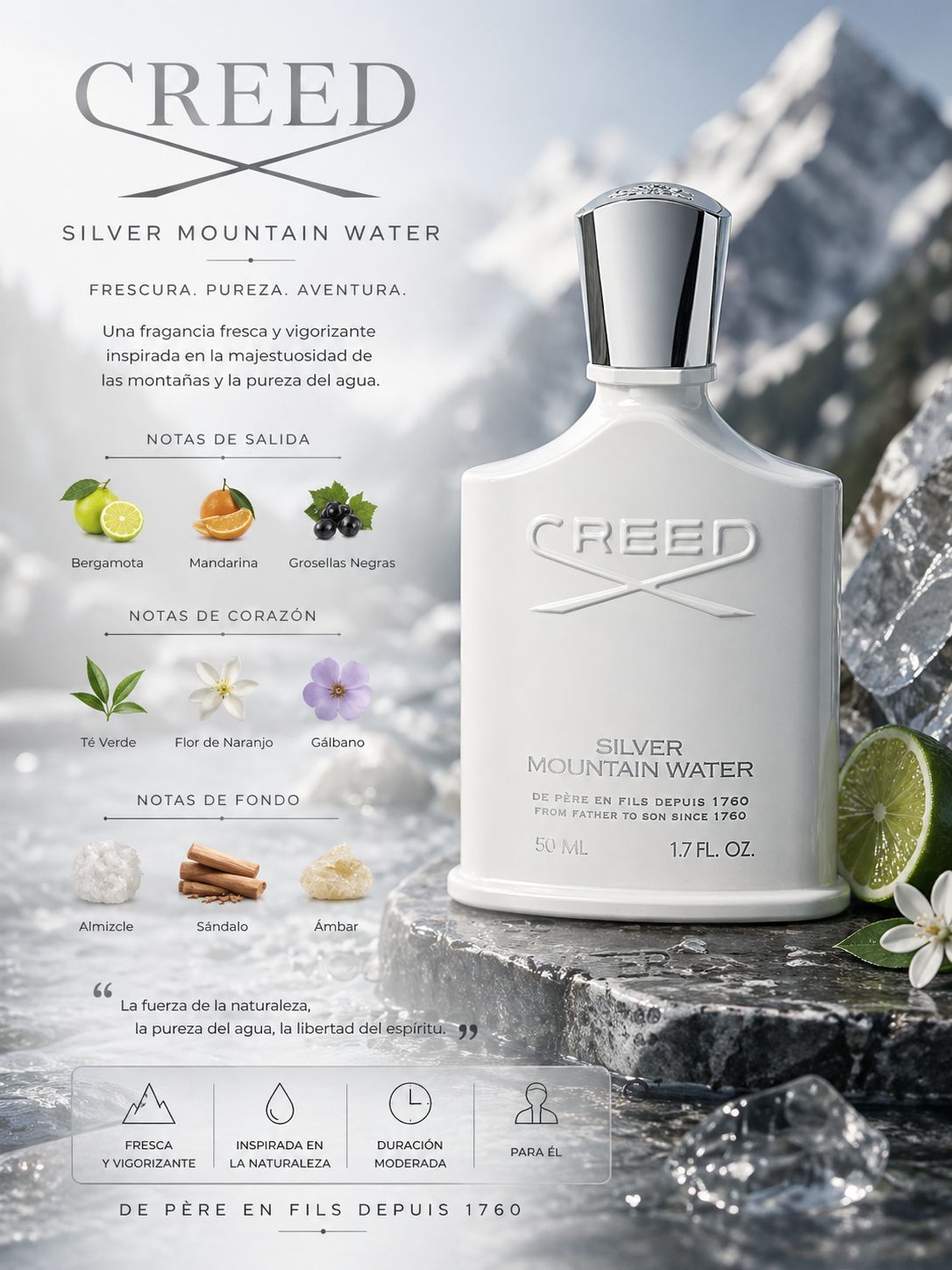 Creed Silver Mountain Water Eau de Parfum