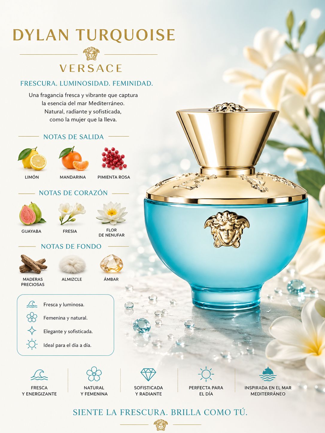 Versace Pour Femme Dylan Turquoise EDT
