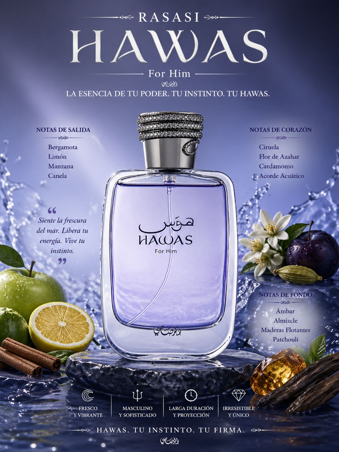 Rasasi Hawas Eau De Toilette