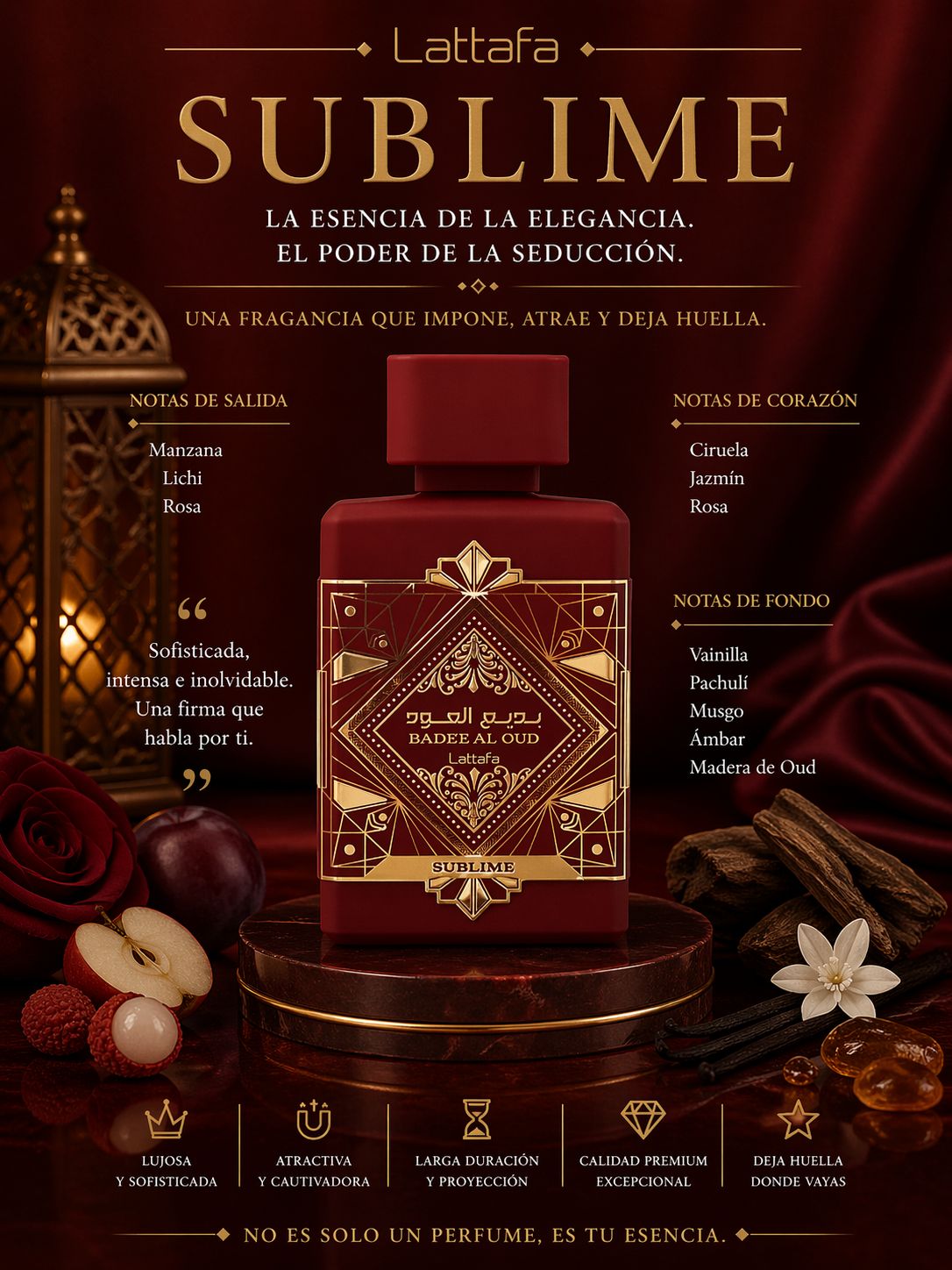 Lattafa Sublime Eau De Parfum