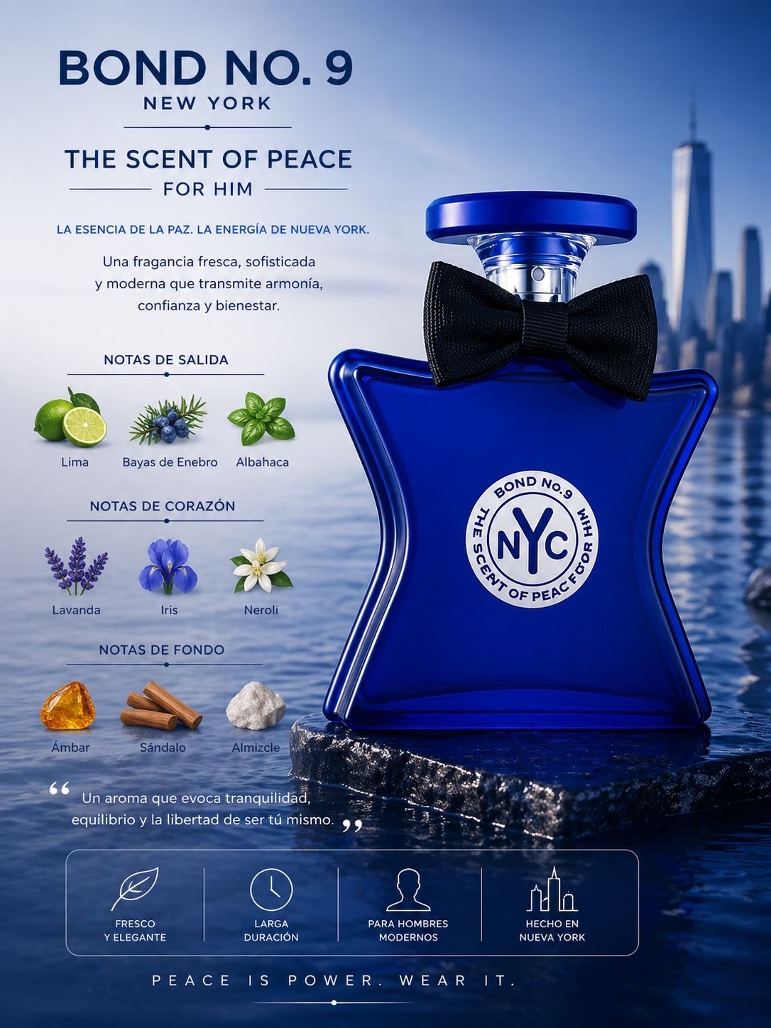 Bond No. 9 The Scent Of Peace For Him EDP